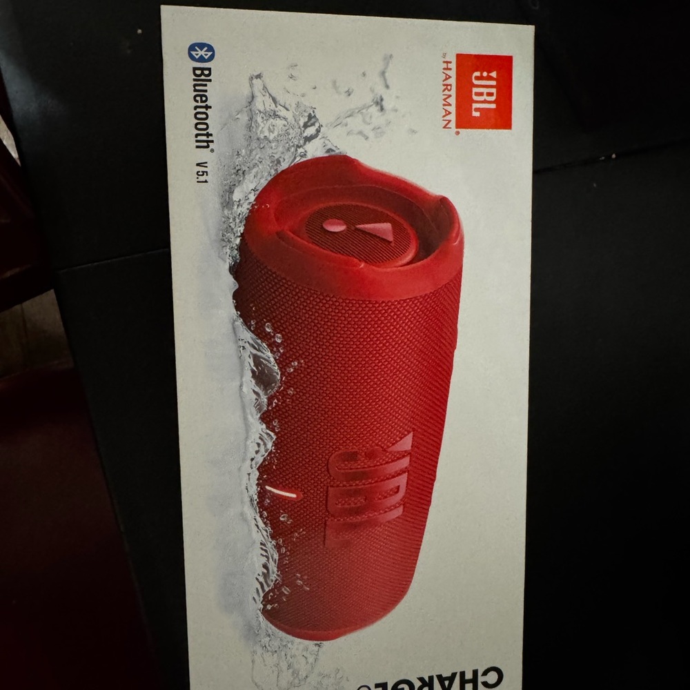 JBL Red Portable Bluetooth Speaker